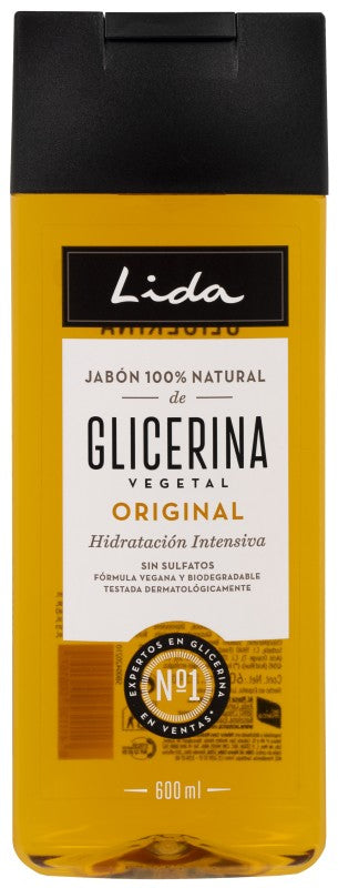 JABON LIQ LIDA 600 GLICERINA