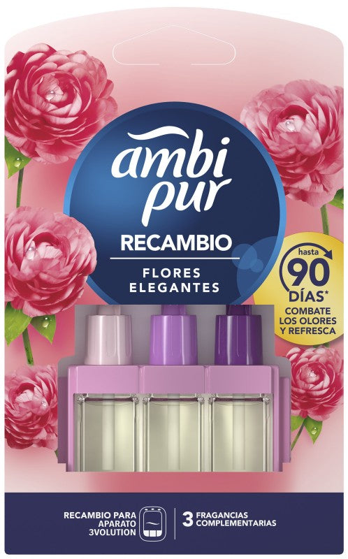 AMBIPUR 3VOLUTION REC FLORES ELEGAN