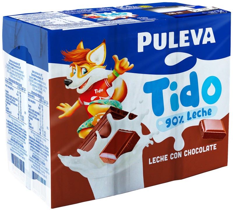 BATIDO PULEVA BK 200 CACAO PK6