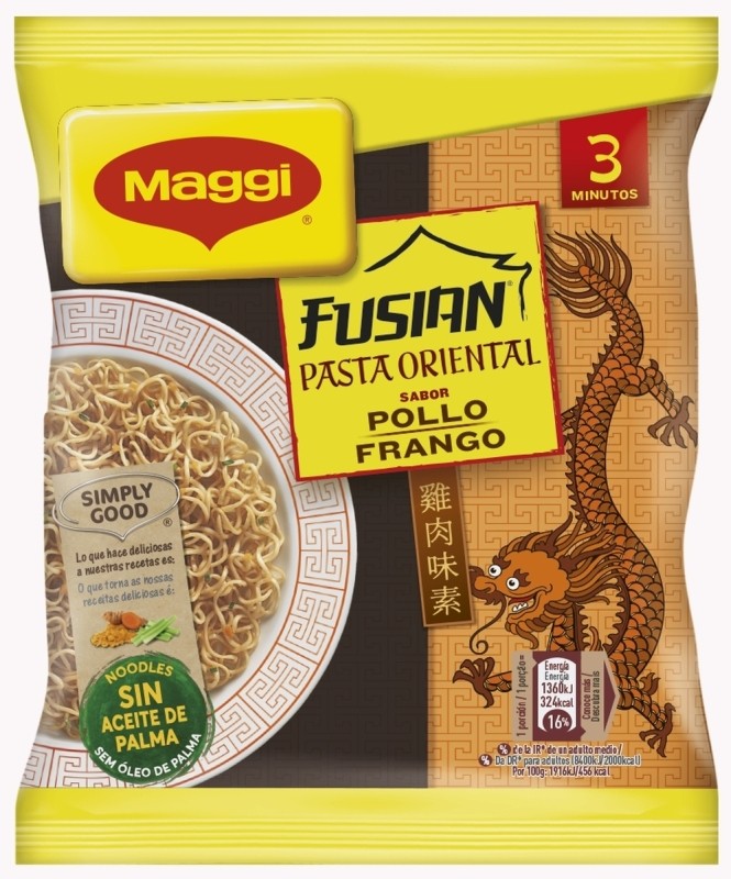 PASTA ORIENTAL MAGGI SB 71G POLLO