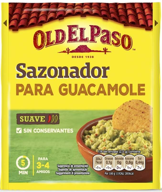 SAZONADOR OLDELPASO GUACAMO SB 20G