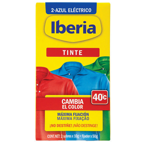 TINTE IBERIA 40ºC AZUL ELECTRIC