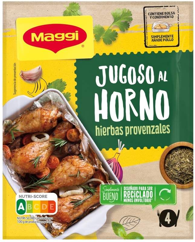 JUGOSO AL HORNO MAGGI 34G HIERBAS