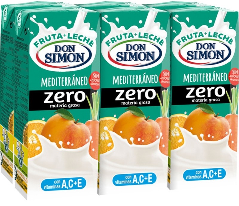 FRUT+LECH D SIMON ZERO 200 PK6 MEDI