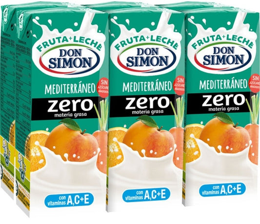 FRUT+LECH D SIMON ZERO 200 PK6 MEDI