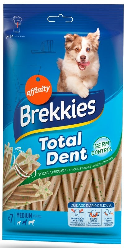 BREKKIES PERRO SNACKS TOTALDENT 180