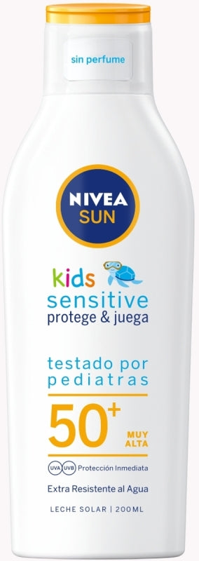 SUN LECH NIVEA 200 F50 KIDS SENS