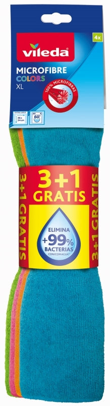 BAYETA VILEDA MICROFIB XL 3+1