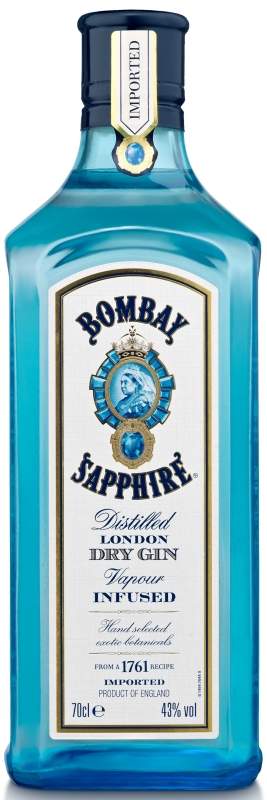 GINEBRA BOMBAY SAPHIRE 0,7      43G