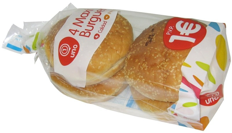 PAN BURGUER UNO 4U 300G MAXI
