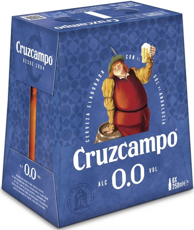 CERVEZA CRUZ. 1/4 S/R 0'0 PK6