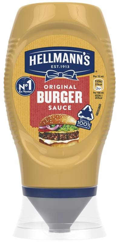 SALSA HELLMANN'S BTE 250 BURGUER