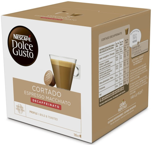 CAFE D.GUSTO CORTADO DESCAF 16 CAP