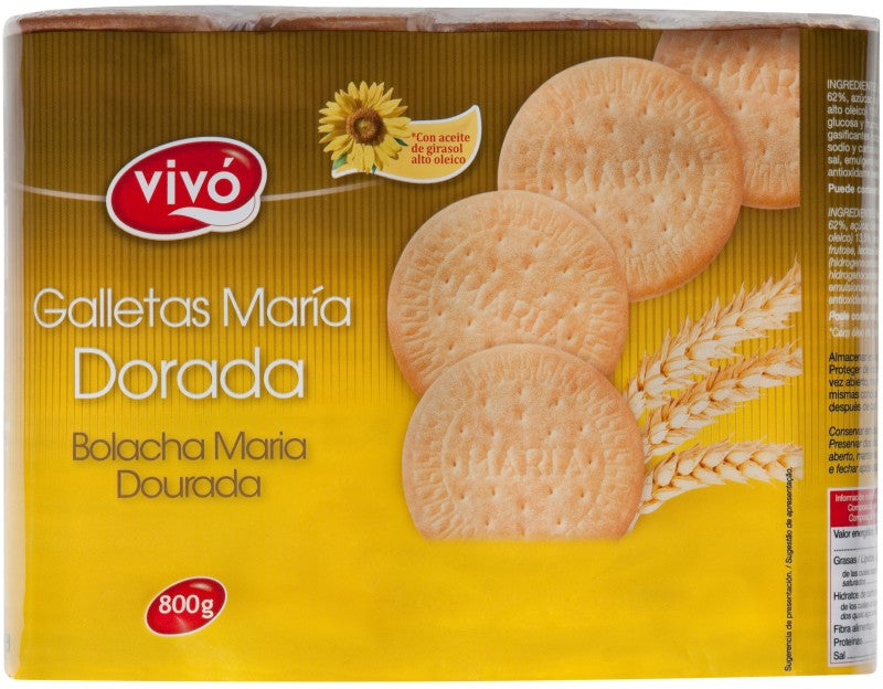 GALLET VIVO MARIA DORADA 4X200G