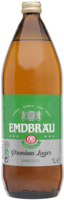 CERVEZA EMDBRÄU 1L             4,5G
