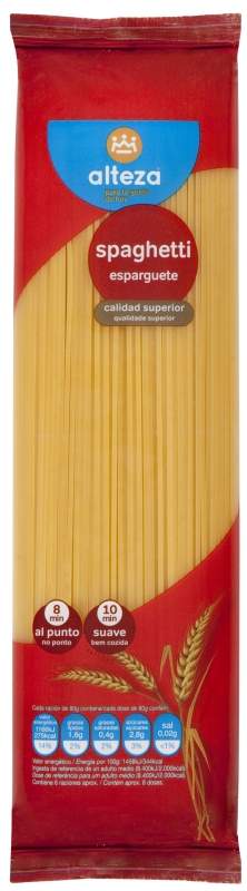 PASTA ALTEZA SPAGHETTI 500G