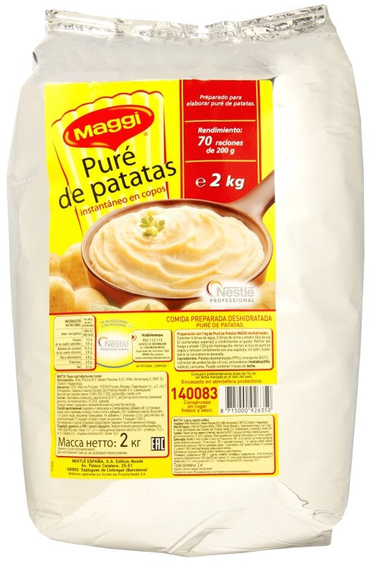 PURE PATATA MOUSLINE COPOS 2K