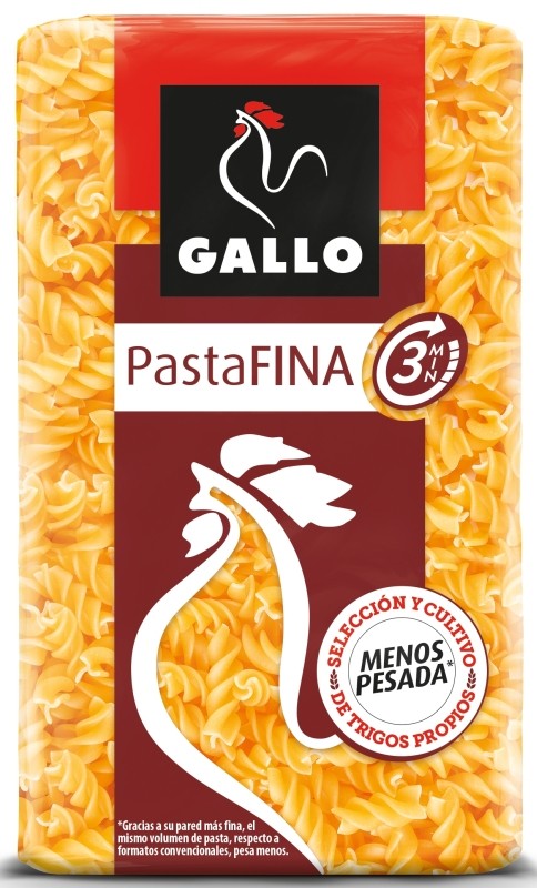 PASTA GALLO FINA HELICES 400G