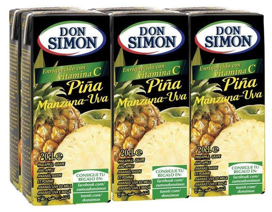 ZUMO D SIMON BK 200 PK6 PIÑA-UVA