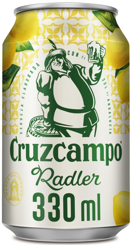 CERVEZA CRUZ. LT 330 RADLER   2,25G