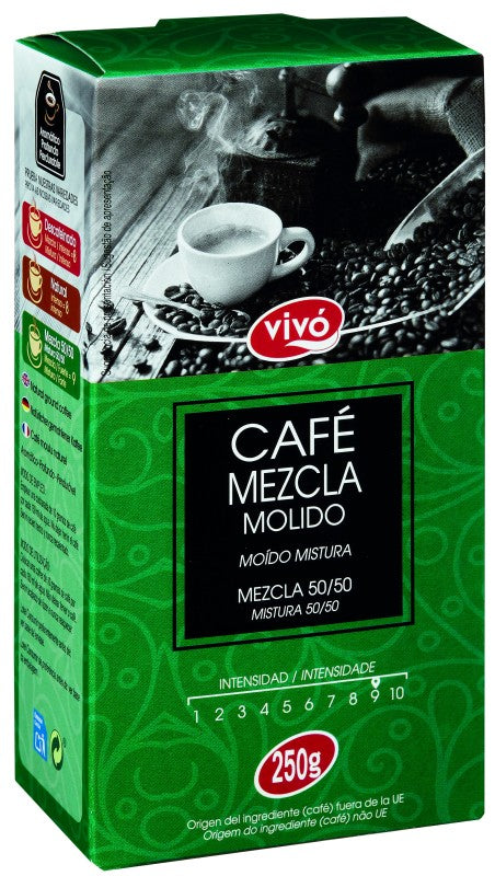 CAFE MOLID VIVO MEZCLA 250