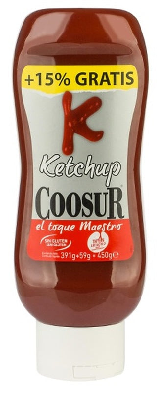 KETCHUP COOSUR BOCABAJO 450G