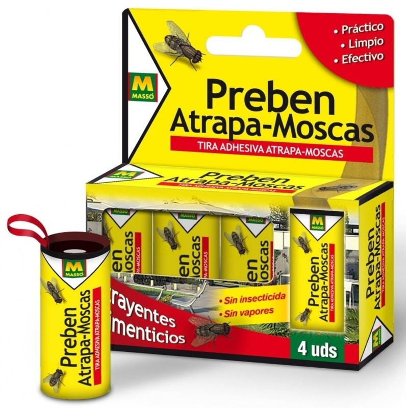 TIRA ATRAPAMOSCA MASSO PREBEN 4U