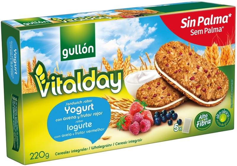 GALLET GULLON VITALDAY YOGURT 220G