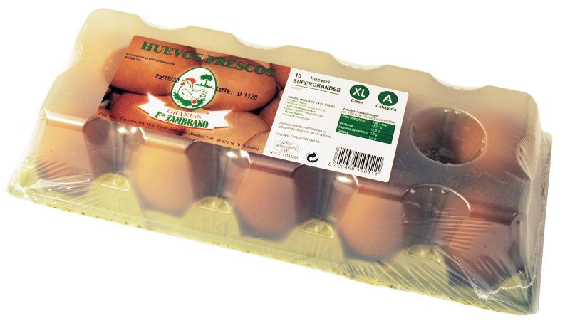 HUEVOS FRESCO ZAMBRANO 10U CLASE XL