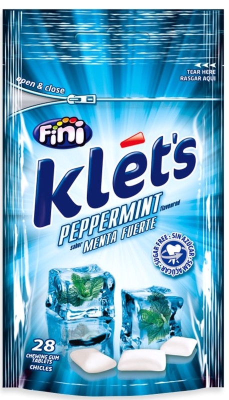 CHICLE S/A KLETS 28U MENTA