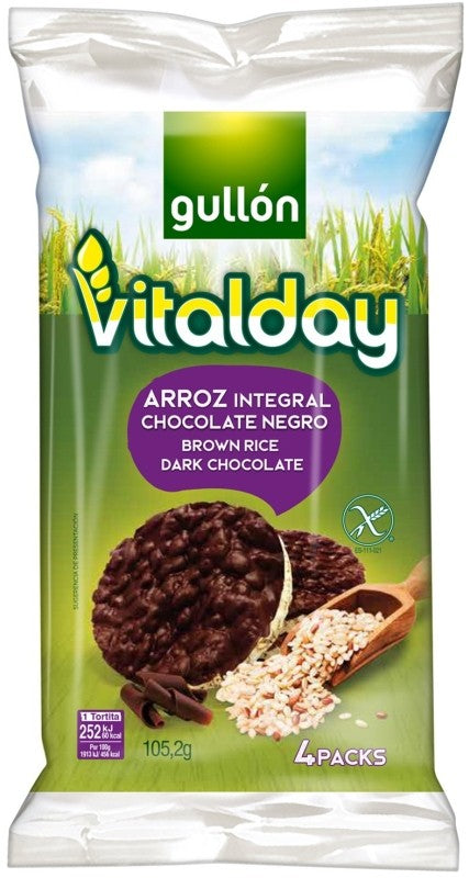 TORTI ARROZ GULLON VITAL 105 CHOCO