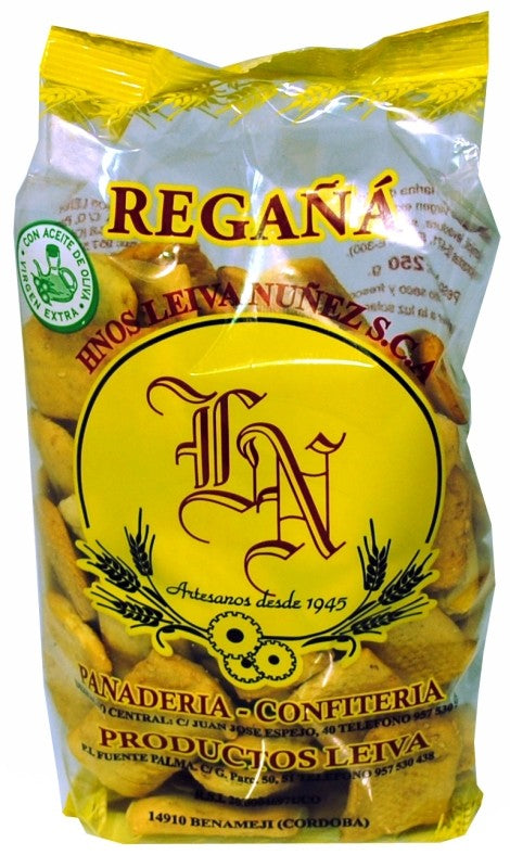 REGAÑA HNOS LEIVA 250G ACEITE OLIVA