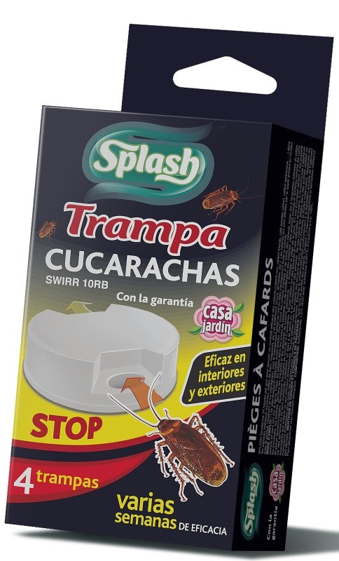 TRAMPA CUCARACHAS SPLASH/C JARDI 6U
