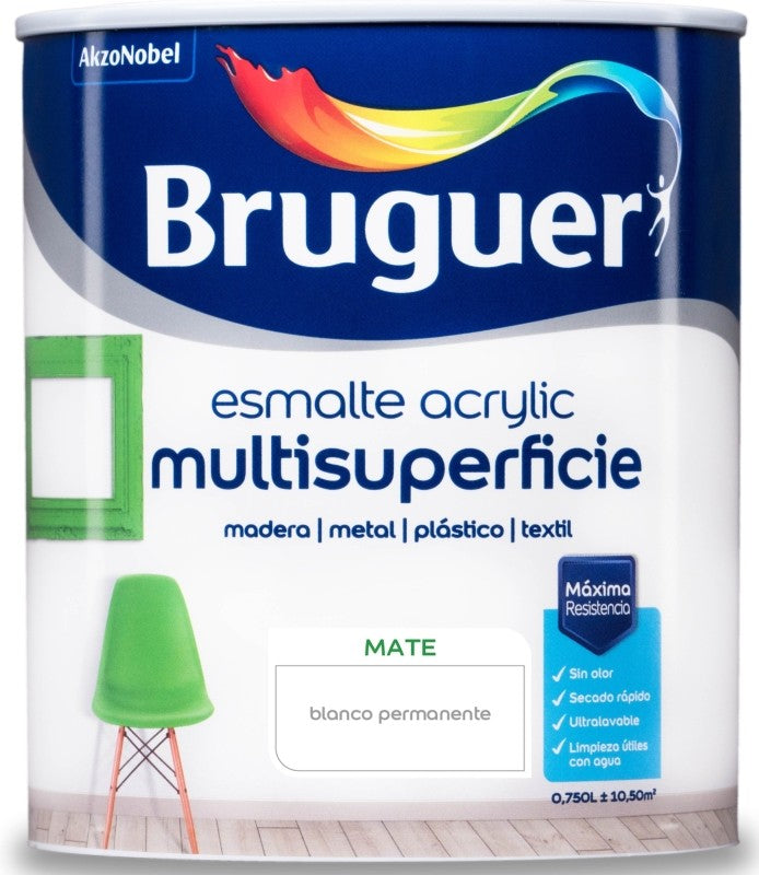 BRUGUER ACRYLIC MATE BCO  750