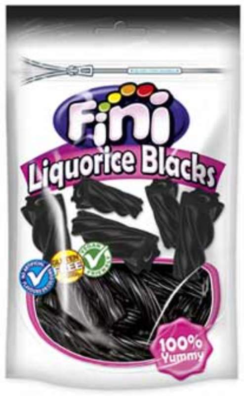 TACO REGALIZ NEGRO FINI 180G