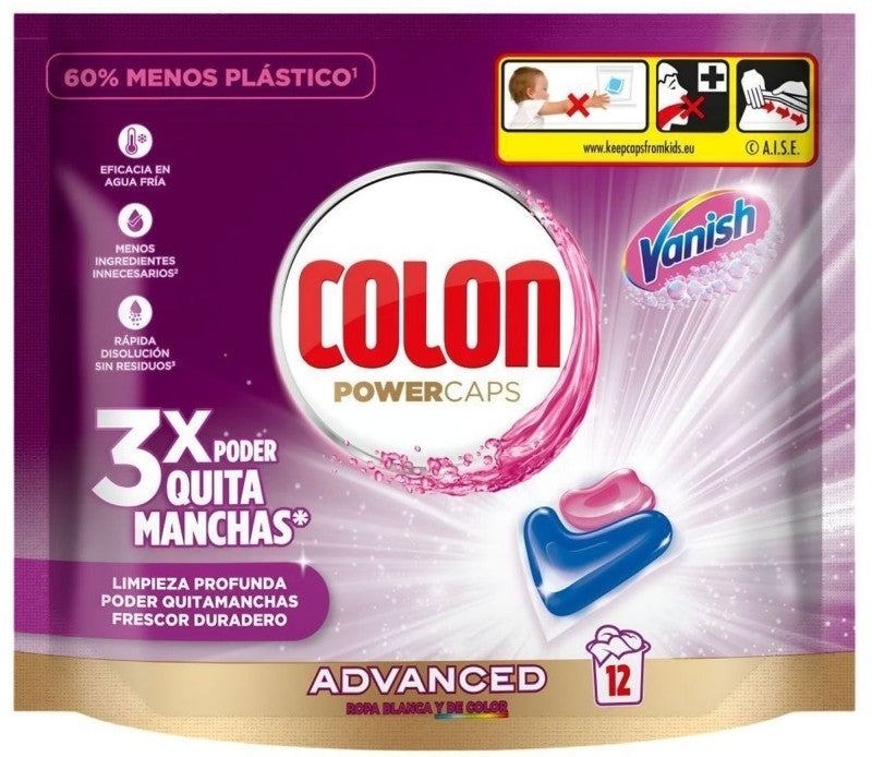 COLON GEL POWER 12U CAPS VANISH