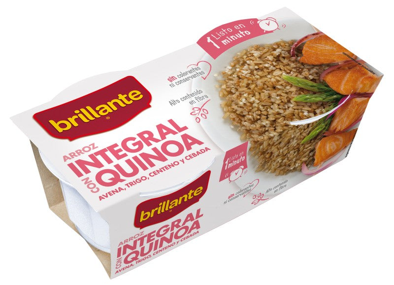 ARROZ BRILLANTE 125 PK2 INT C/QUINO