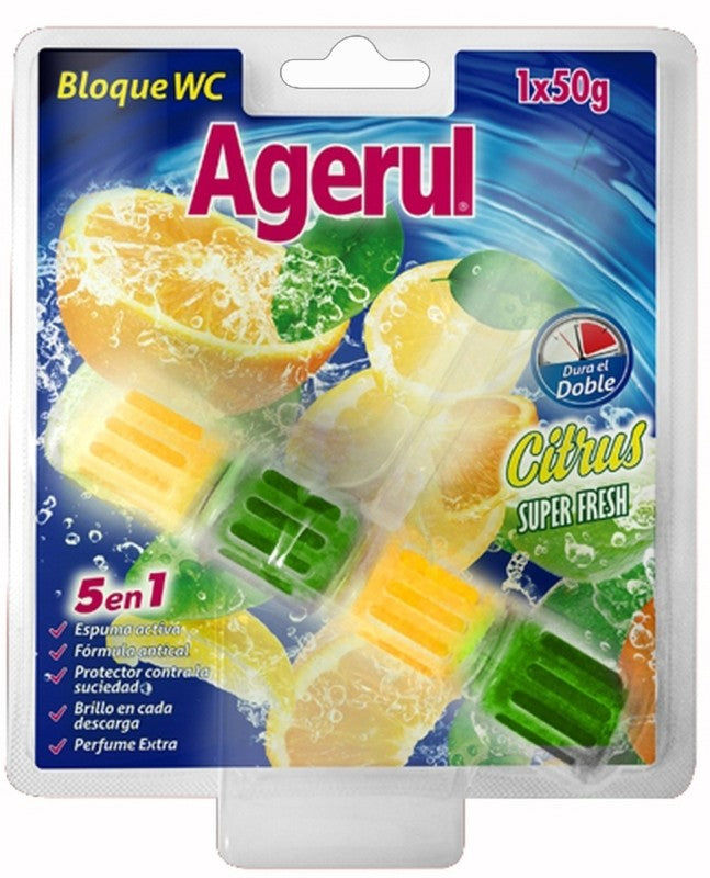 AGERUL WC BLOQUE CITRUS 50G