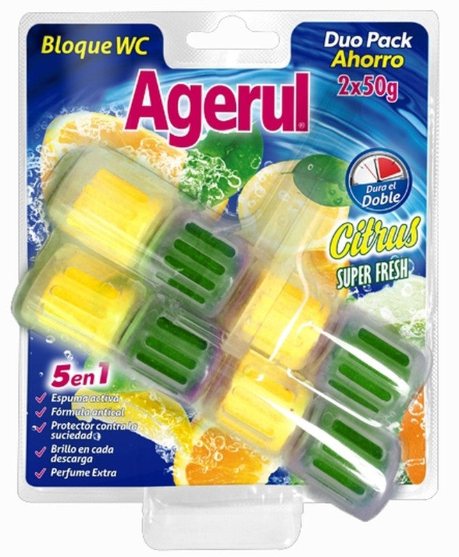 AGERUL WC BLOQUE CITRUS 50G DP