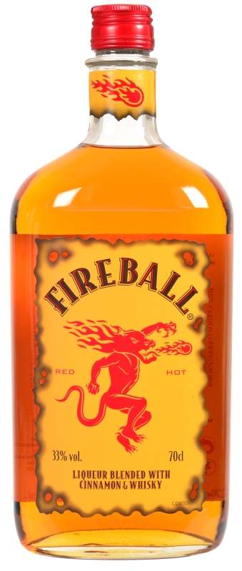 LICOR WHISKY FIREBALL 0,70      33G