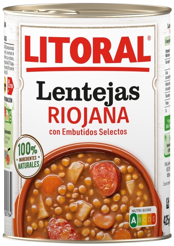 LENTEJA RIOJANA LITORAL LT 430G