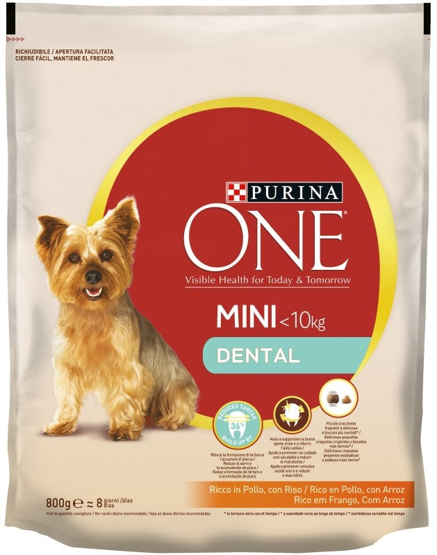 ONE PERRO MINI DENTAL POLLO 800