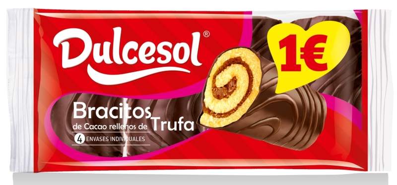 BRAZITO TRUF-CHOCO DULCESOL 105G 3U