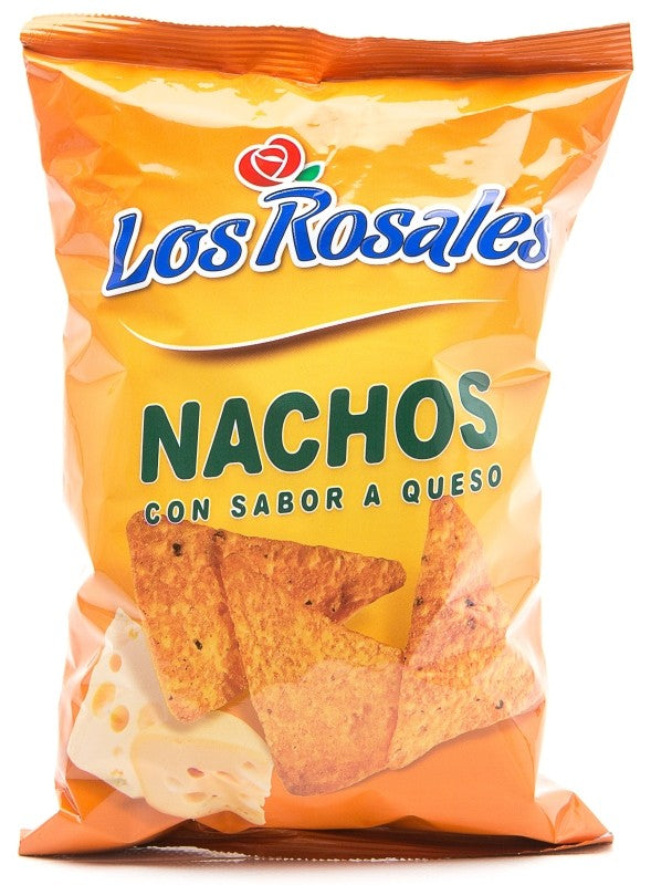SNACK LOS ROSALES 100G NACHOS QUESO