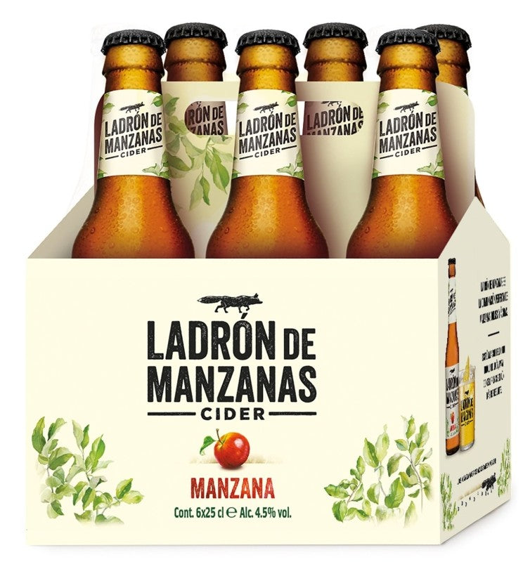 CIDER LAD MANZANA 1/4 PK6      4,5G