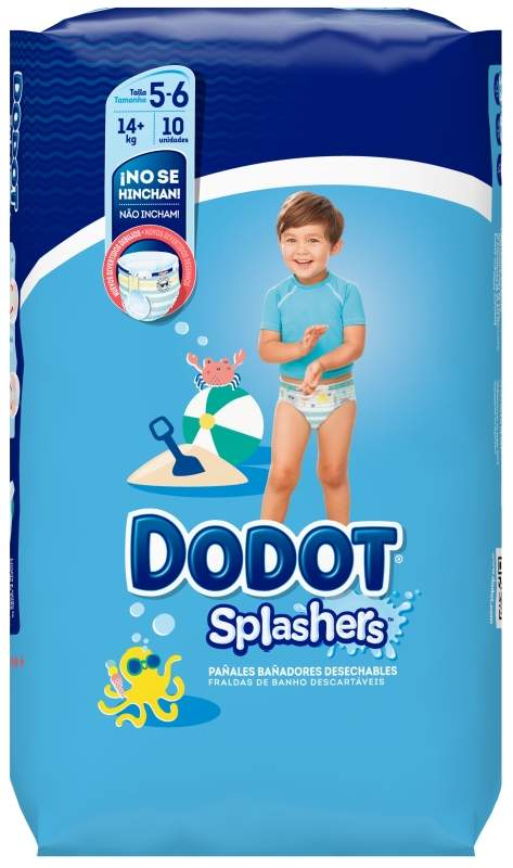 PÑ DODOT SPLASHERS T5 10U 12-15