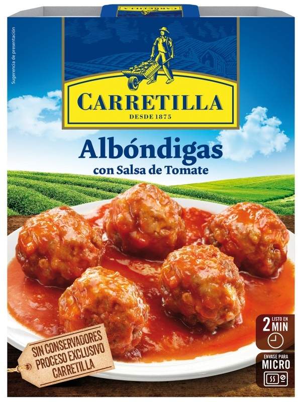 ALBONDIGAS CARRETILLA 300G TOMATE