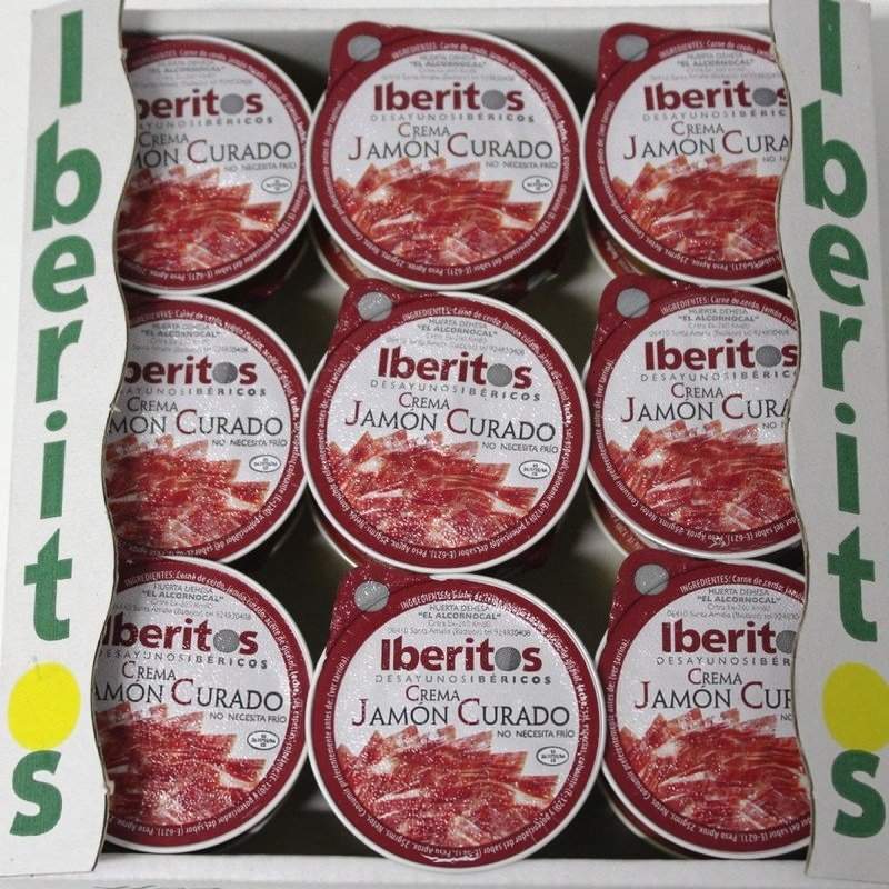 CREMA DE JAMON IBERITOS PORC 18X25G
