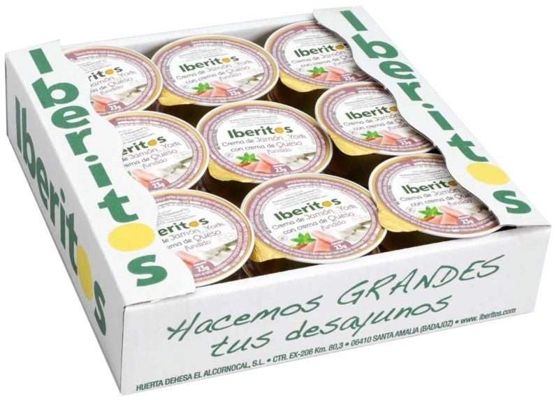 CREMA YORK/QUE IBERITOS PORC 18X25G