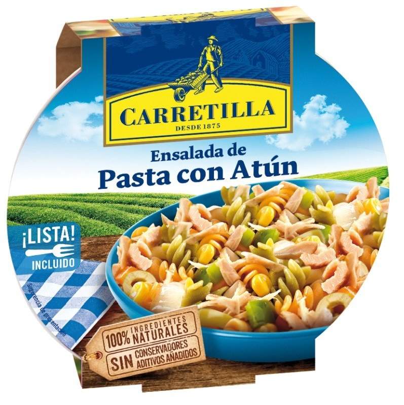 ENSALADA PASTA ATUN CARRETILLA 200G
